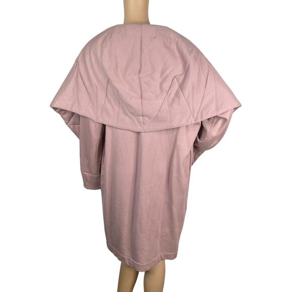 Young Fabulous & Broke Sandrine Dusty Pink Quilted Cardigan Coat SZ M/L - Picture 9 of 11